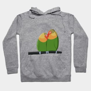 Chubby Lovebirds Hoodie